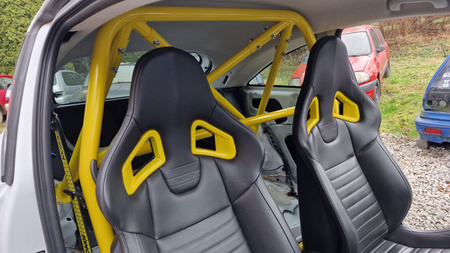 Rollbar skręcana pół klatka Opel Corsa D E OPC Black