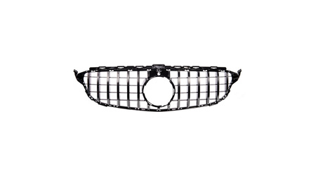 Grill Mercedes-Benz C W205 S205 A205 C205 GT Chrome Camera
