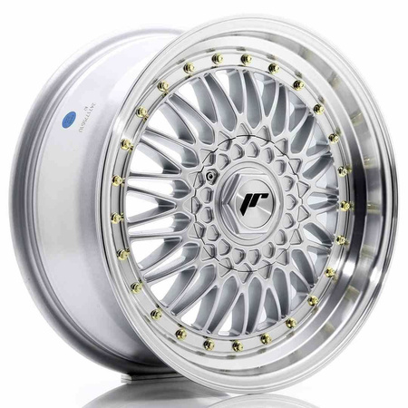 JR Wheels JR9 17x7,5 ET20 BLANK Silver w/Machined Lip