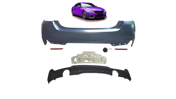 Zderzak BMW 4 F32 F33 F36 Tył z dyfuzorem