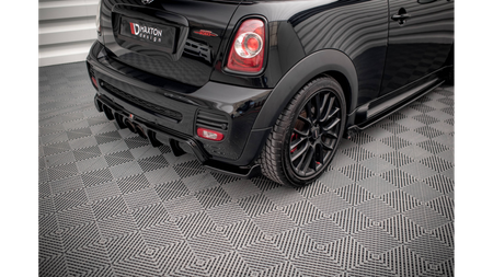 Splitter Mini Cooper John Cooper Works R56 Tył Boczne v.3 Gloss Black