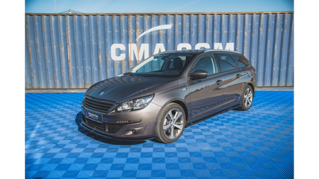 Dokładka Peugeot 308 SW II Facelift Progi Gloss Black