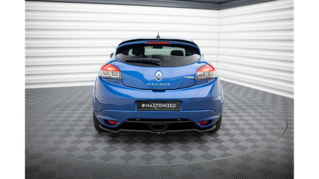 Splitter Renault Megane RS III Tył Środkowy z Dyfuzorem