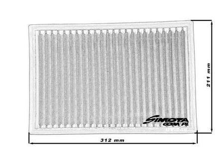 Simota Panel Filter OV006 312x211mm