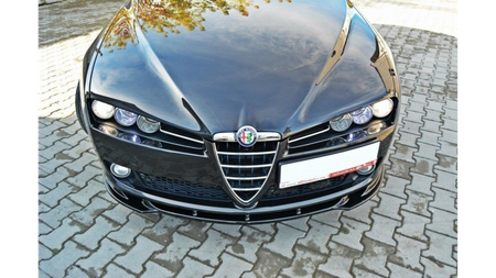 Splitter Alfa Romeo 159 przód v.1 Gloss Black