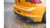 Diffuser Volkswagen Golf 8 Rear with exhaust GTI Look Gloss Black
