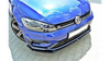 Splitter Volkswagen Golf 7 Facelift R przód v.2 Gloss Black