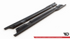 Diffuser Nissan GTR R35 Facelift Side Skirts Gloss Black