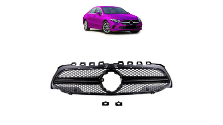 Grill Mercedes-Benz A V177 W177 Gloss Black A-Type