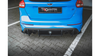 Diffuser Ford Focus III RS Rear Racing Durability Red