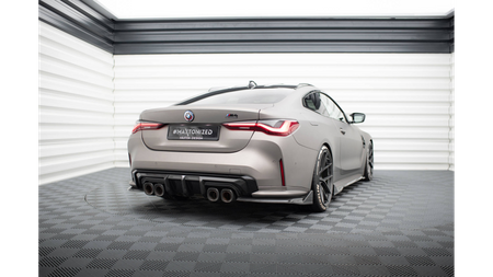 Flapsy BMW 4 G82 M-Pack Tylne Carbon