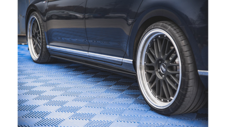 Diffuser Volkswagen Passat B8 Side Skirts Gloss Black