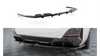 Splitter BMW 4 G26 M-Pack Tył Środkowy z Dyfuzorem v.1 Gloss Black