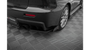 Splitter Mitsubishi Lancer EVO X Tył Boczne Street Pro Black-Red + Gloss Flaps