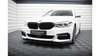 Splitter BMW 5 G30 G31 M-Pack przód v.1 Gloss Black