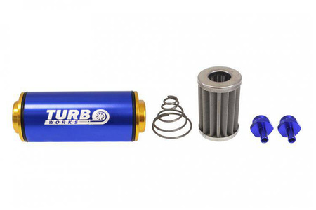 TurboWorks Fuel Filter 8,6mm Blue