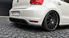 Splitter Volkswagen Polo V Facelift GTI Rear Gloss Black