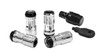 Wheel lug nut JDM Performance M12x1,5 Black Locking