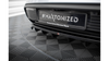 Splitter Porsche Taycan Taycan 4 Taycan 4S Taycan GTS I Rear Central with Diffuser