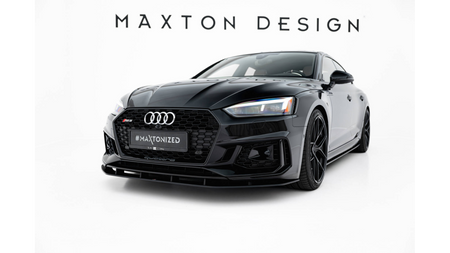 Splitter Audi RS5 F5 Front Street Pro Black