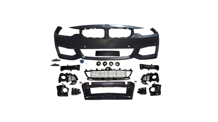 Sport Bodykit Bumper Set PDC SRA suitable for BMW 4 (F32) Coupe 4 (F33) Convertible 2013-2020