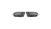 Fog Light Covers Audi A6 C8 Silver