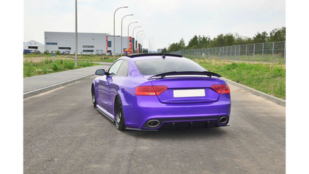 Splitter Audi RS5 8T Facelift Tył Gloss Black