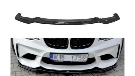 Splitter BMW 2 F87 M-Pack Przód Gloss Black