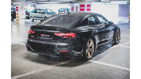 Dokładka Audi RS5 F5 Facelift Progi Gloss Black