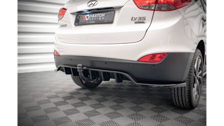 Splitter Hyundai ix35 I Rear Central with Diffuser Gloss Black