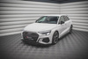 Splitter Przedni v.4 Audi S3 / A3 S-Line 8Y - Gloss Black