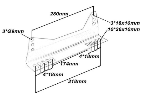 Universal seat brackets