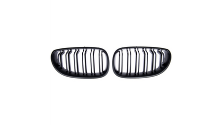 Grill BMW 5 E60 E61 Dual Line Matt Black