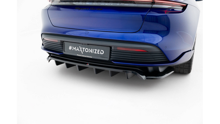 Splitter Porsche Taycan Turbo S Mk1 Tył Środkowy z Dyfuzorem