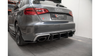 Diffuser Audi RS3 8V Sportback Rear Racing Durability v.2 Red