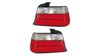 Lampy BMW 3 E36 Tył Red Clear