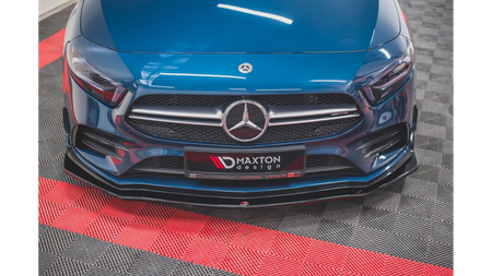 Splitter Mercedes-Benz A35 AMG Aero W177 Front v.1 Gloss Black