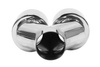Exhaust Tip 89mmx2 enter 60mm Polished Left