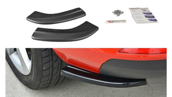 Splitter Skoda Rapid Spaceback Rear Side Gloss Black