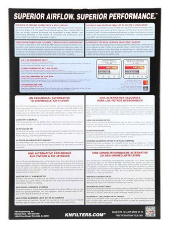 K&N Panel Filter 33-2488