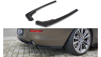 Splitter BMW 6 F06 Tył Boczne Gloss Black