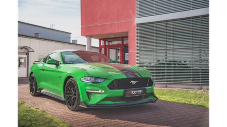 Splitter Ford Mustang VI GT Facelift Front Pro Black-Red