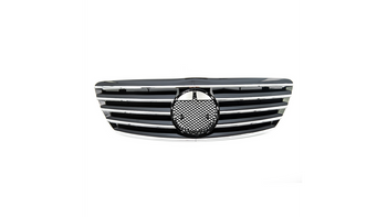 Grill Mercedes-Benz S W220 Facelift Chrome & Black