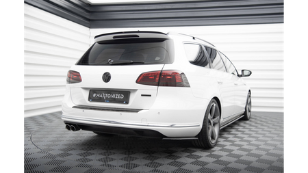 Splitter Volkswagen Passat B7 R-Line Variant Rear Gloss Black