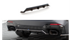 Splitter BMW X3 G01 Facelift M-Pack Rear Central with Diffuser Gloss Black