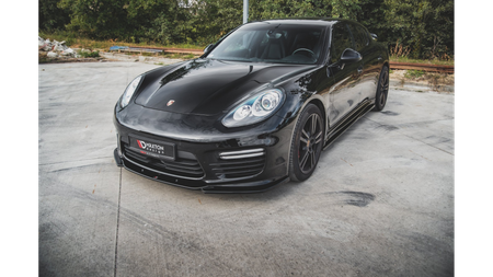 Splitter Porsche Panamera Turbo 970 Facelift Front v.2 Gloss Black