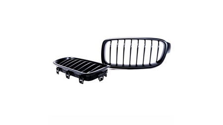 Grill BMW 3 F30 F31 Single Line Matt Black