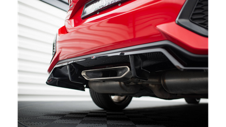 Splitter Honda Civic X Rear Central with Diffuser