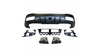 Diffuser Mercedes-Benz GLE C167 Rear Silver