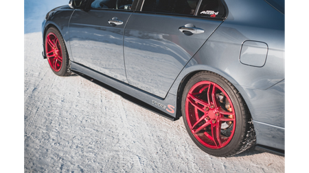 Dokładka Honda Accord VII Type-S Progi v.2 Gloss Black